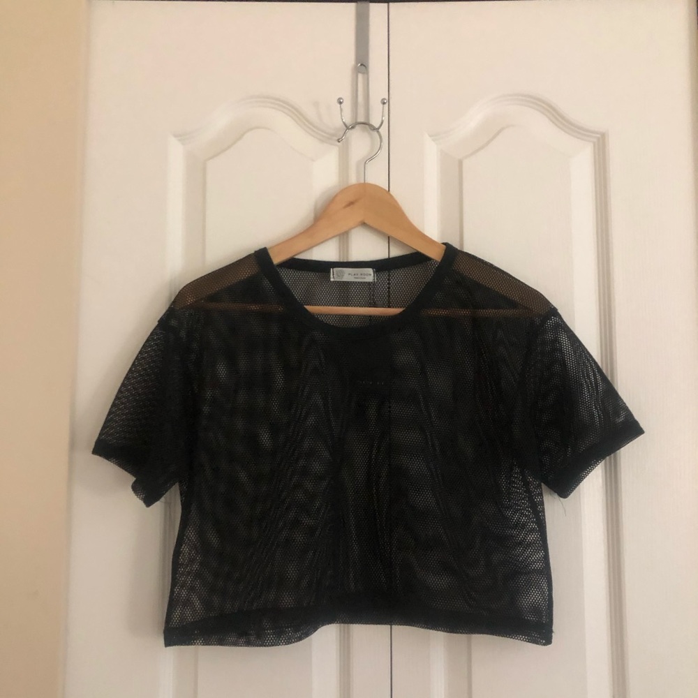 PLAY ROOM KOREA Mesh top BNWT
